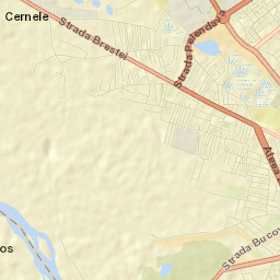 Cernele Street Map