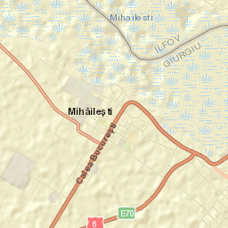 Mihăileşti Street Map