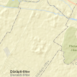 Comuna Dărăşti-Ilfov Street Map