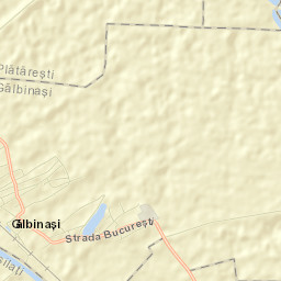 Gălbinași Street Map