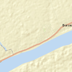 Comuna Borcea Street Map