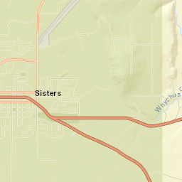 Sisters Street Map