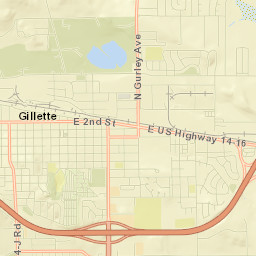 112 South Gillette Avenue, Gillette, WY 82716 Street Map