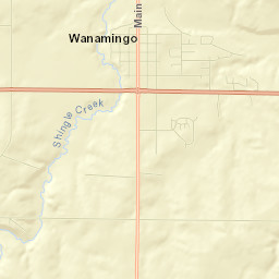 Wanamingo Street Map