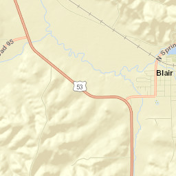 Blair Street Map