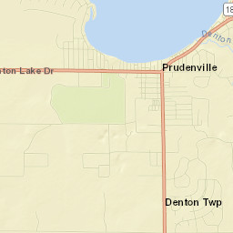 Prudenville Street Map