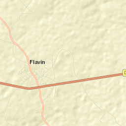 Flavin Street Map