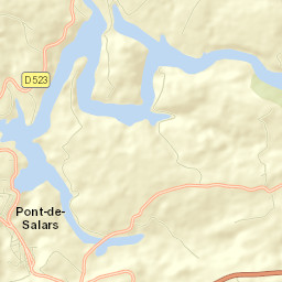 Pont-de-Salars Street Map