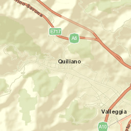 Quiliano Street Map