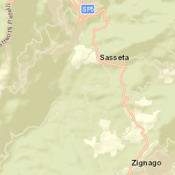 Pieve di Zignago Street Map