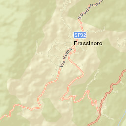 Frassinoro Street Map