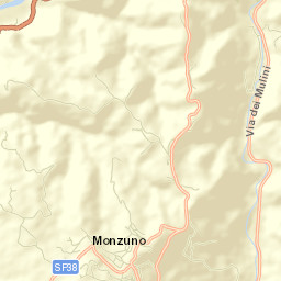 Monzuno Street Map