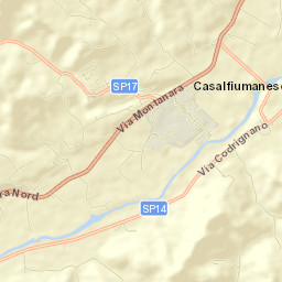 Casalfiumanese Street Map
