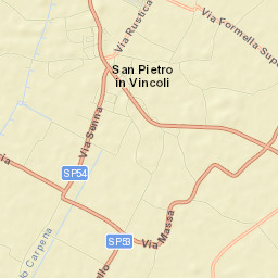 San Pietro In Vincoli Street Map