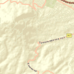 Aranđelovac Street Map