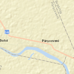 Pârşcoveni Street Map