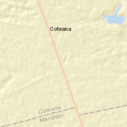 Coteana Street Map