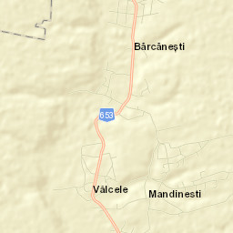 Comuna Vâlcele Street Map