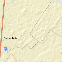 Comuna 1 Decembrie Street Map