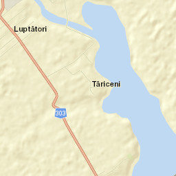 Comuna Frăsinet Street Map