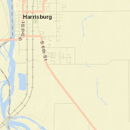 Harrisburg Street Map