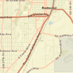 Redmond Street Map