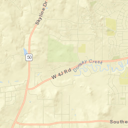Campbell County Street Map