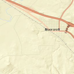 Moorcroft Street Map