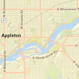Appleton Street Map