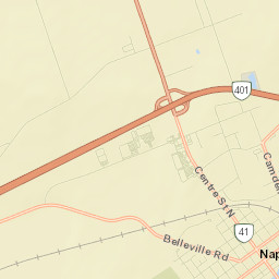 Greater Napanee Street Map