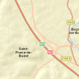 Buzet-sur-Baïse Street Map