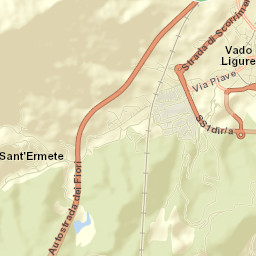 Valle di Vado Street Map