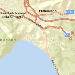 Casarza Ligure Street Map