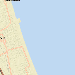 Milano Marittima Street Map