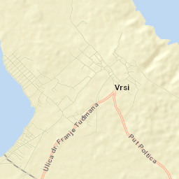Vrsi Street Map