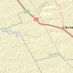 Comuna Cârcea Street Map