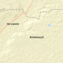 Comuna Izvoarele Street Map