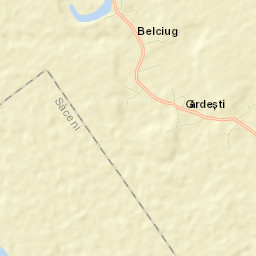 Comuna Necşeşti Street Map