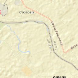 Comuna Adunaţii-Copăceni Street Map