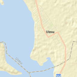 Ulmu Street Map