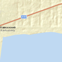 Kavkazskiy Street Map