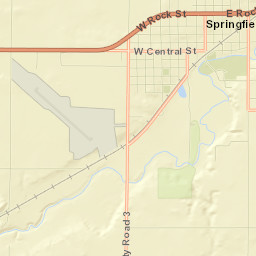 Springfield Street Map
