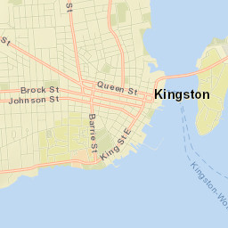 Kingston Street Map