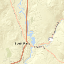 South Paris Street Map