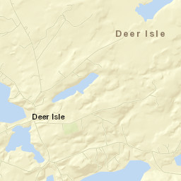 Deer Isle Street Map