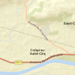 Colayrac-Saint-Cirq Street Map
