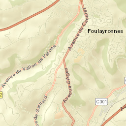 Foulayronnes Street Map