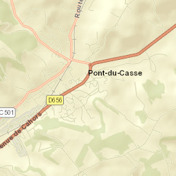 Pont-du-Casse Street Map