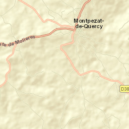 Montpezat-de-Quercy Street Map