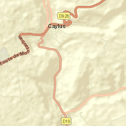 Caylus Street Map